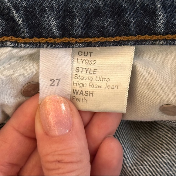 Reformation Stevie Ultra High Rise Jeans in Perth 27 - Picture 6 of 6